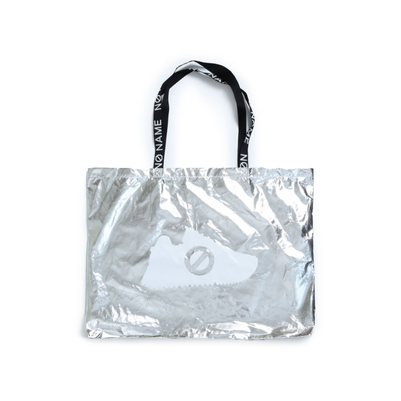 TOTE BAG - NYLON - SILVER